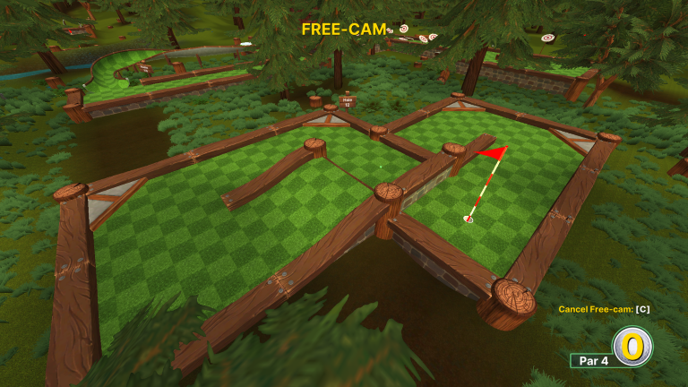 Hole 12 layout