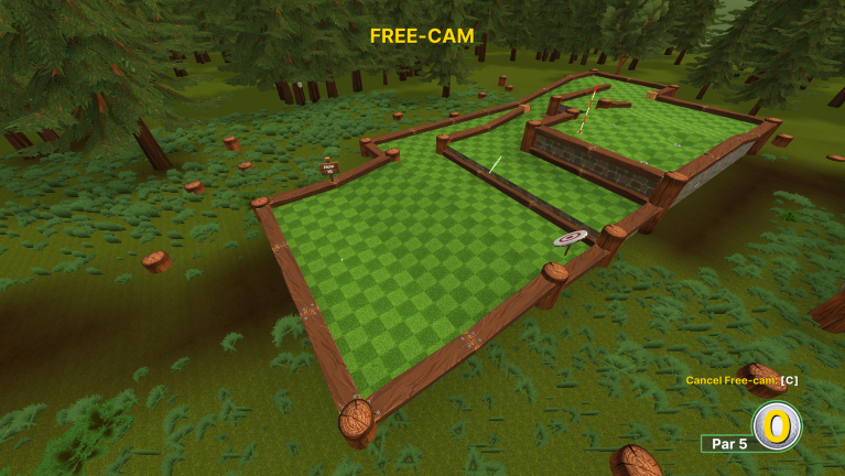 Hole 15 layout