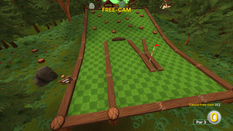 Hole 16 layout