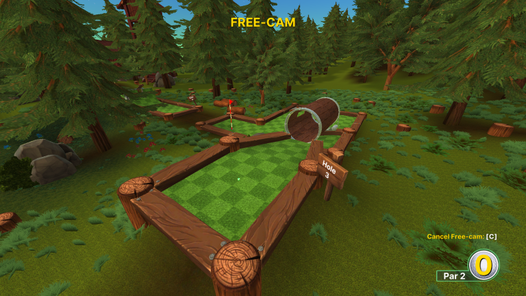 Hole 3 layout