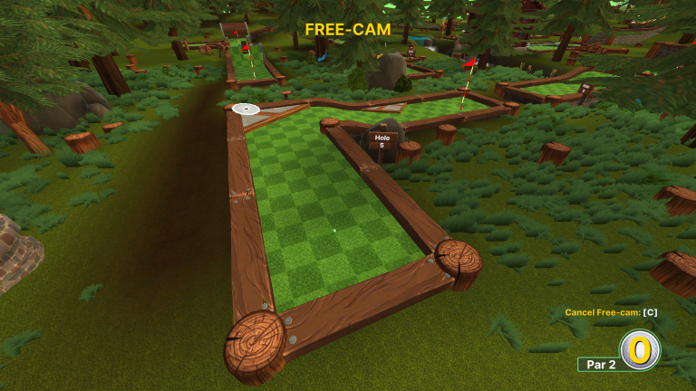 Hole 5 layout