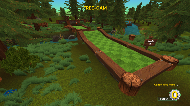 Hole 6 layout